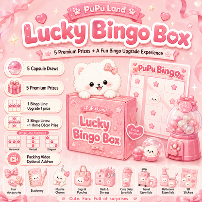 PuPu Land Lucky Bingo Box ✨