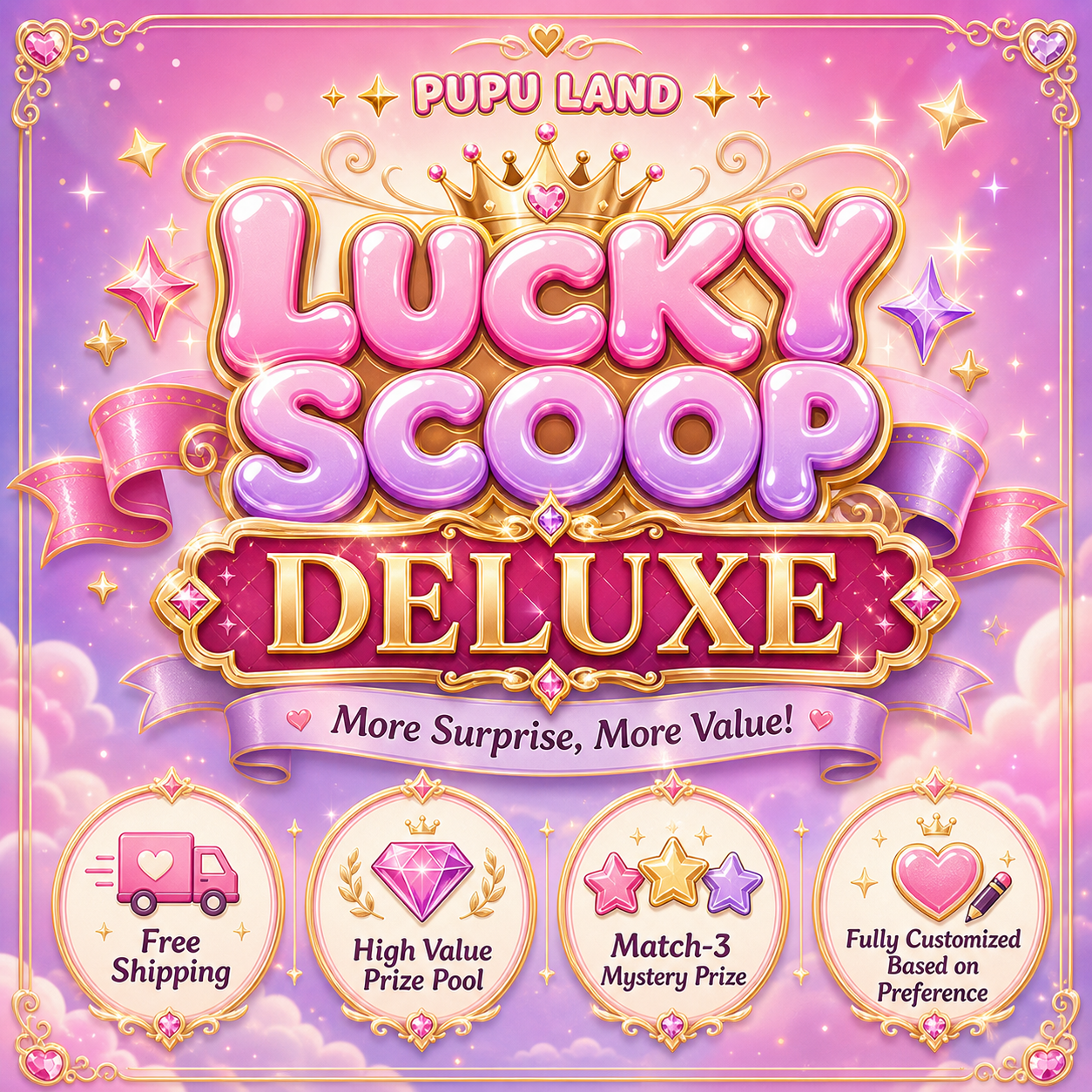 PuPu Land Lucky Scoop Deluxe🥄 - Free Shipping