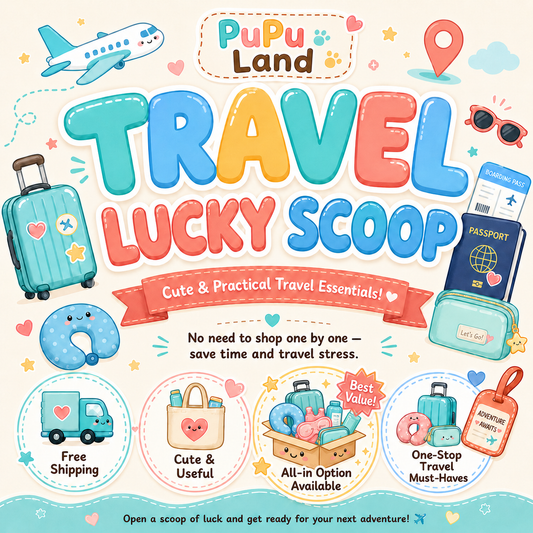 PuPu Land Travel Essentials Lucky Scoop🥄 - Free Shipping