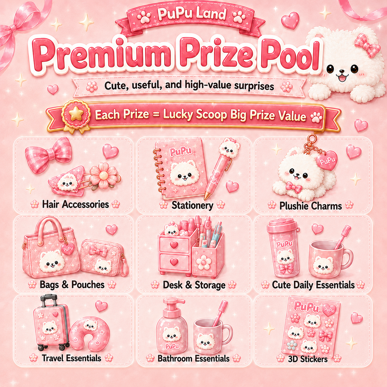 PuPu Land Lucky Bingo Box ✨
