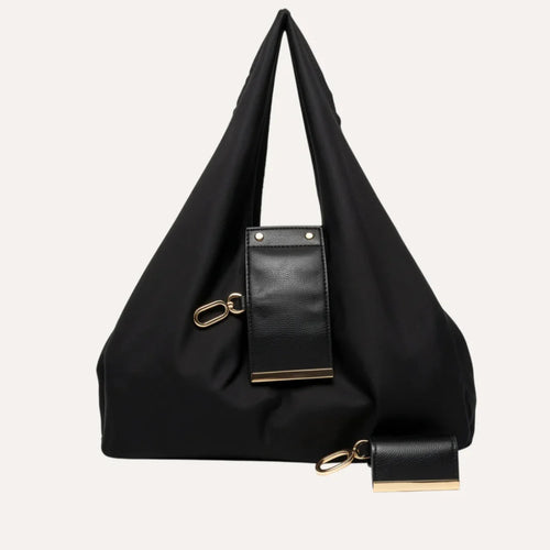 Clip & Go Foldable Tote Bag