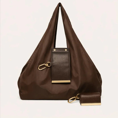 Clip & Go Foldable Tote Bag