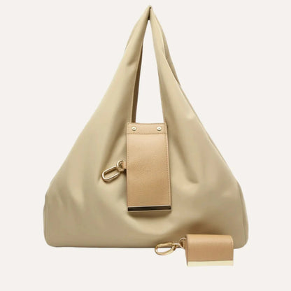 Clip & Go Foldable Tote Bag
