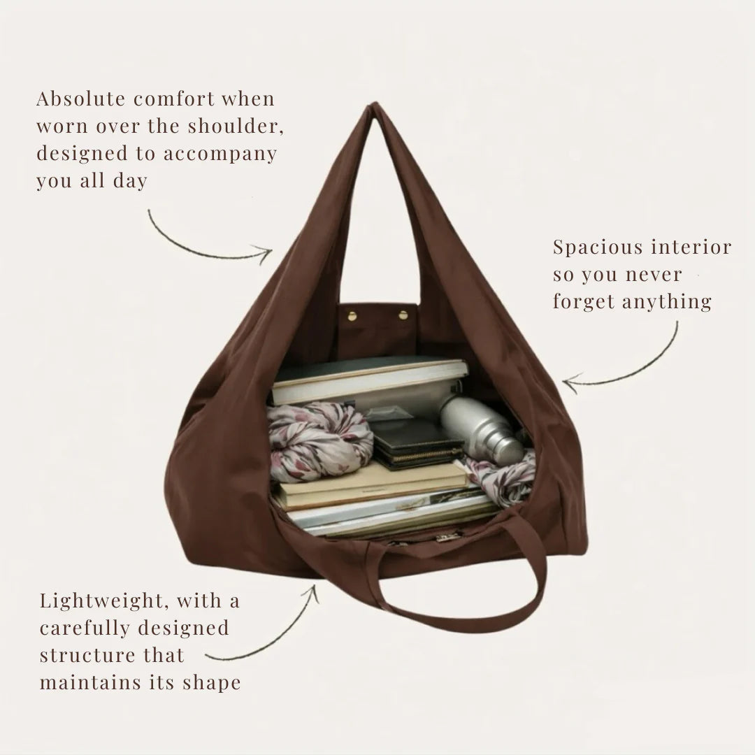 Clip & Go Foldable Tote Bag