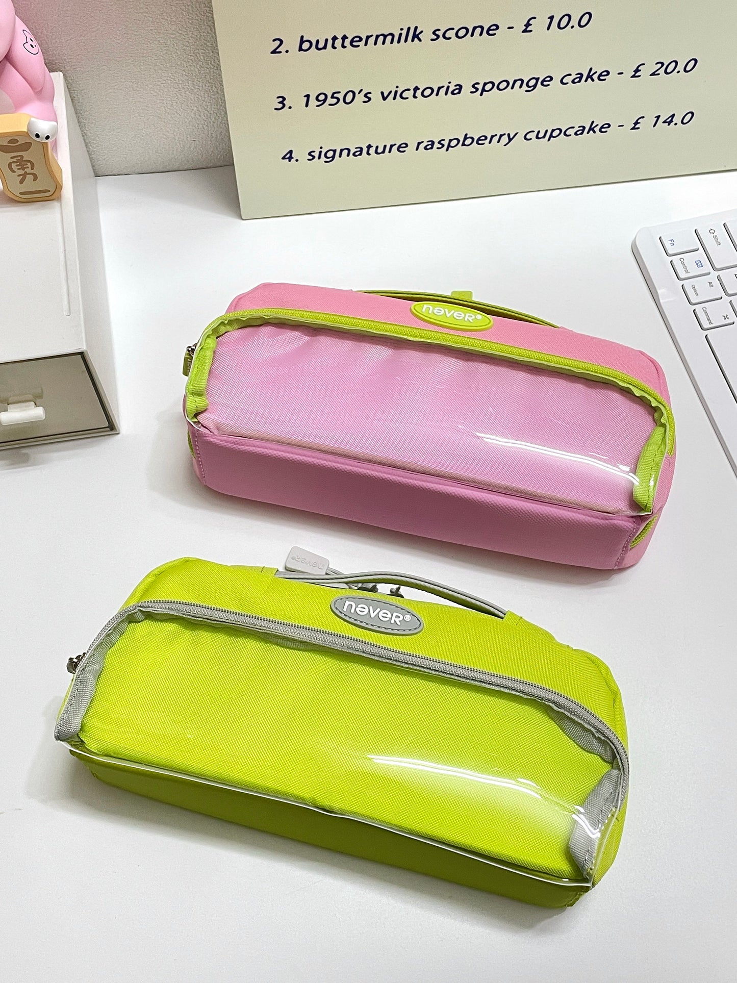 Super Capacity Candy Color Pencil Case