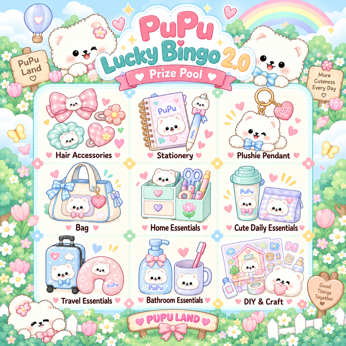 PuPu Land Lucky Bingo Box 2.0✨ (Free Packing Video For First 10 Orders)
