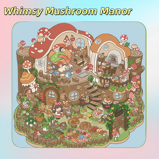 Tiny Wonder World 3D Sticker | 3 Cute Miniature Sticker