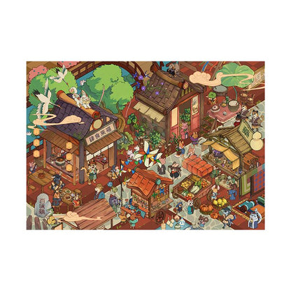 Palace ＆ Paws 3D Sticker | 4 Cute Miniature Scenes
