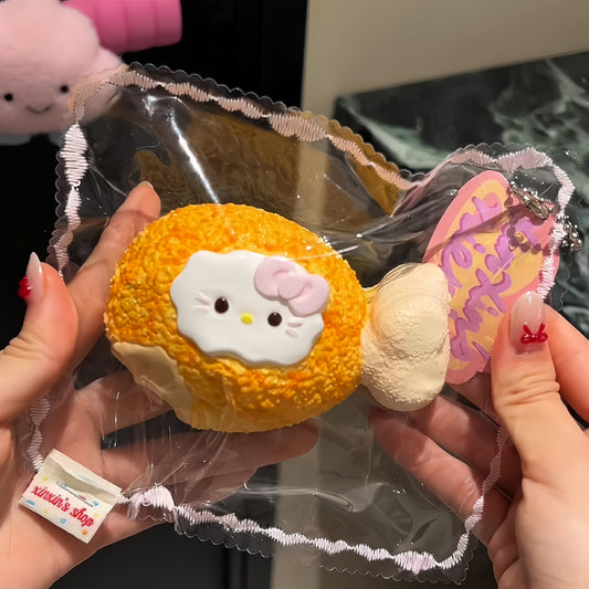 Kitty Chicken Leg Squishy