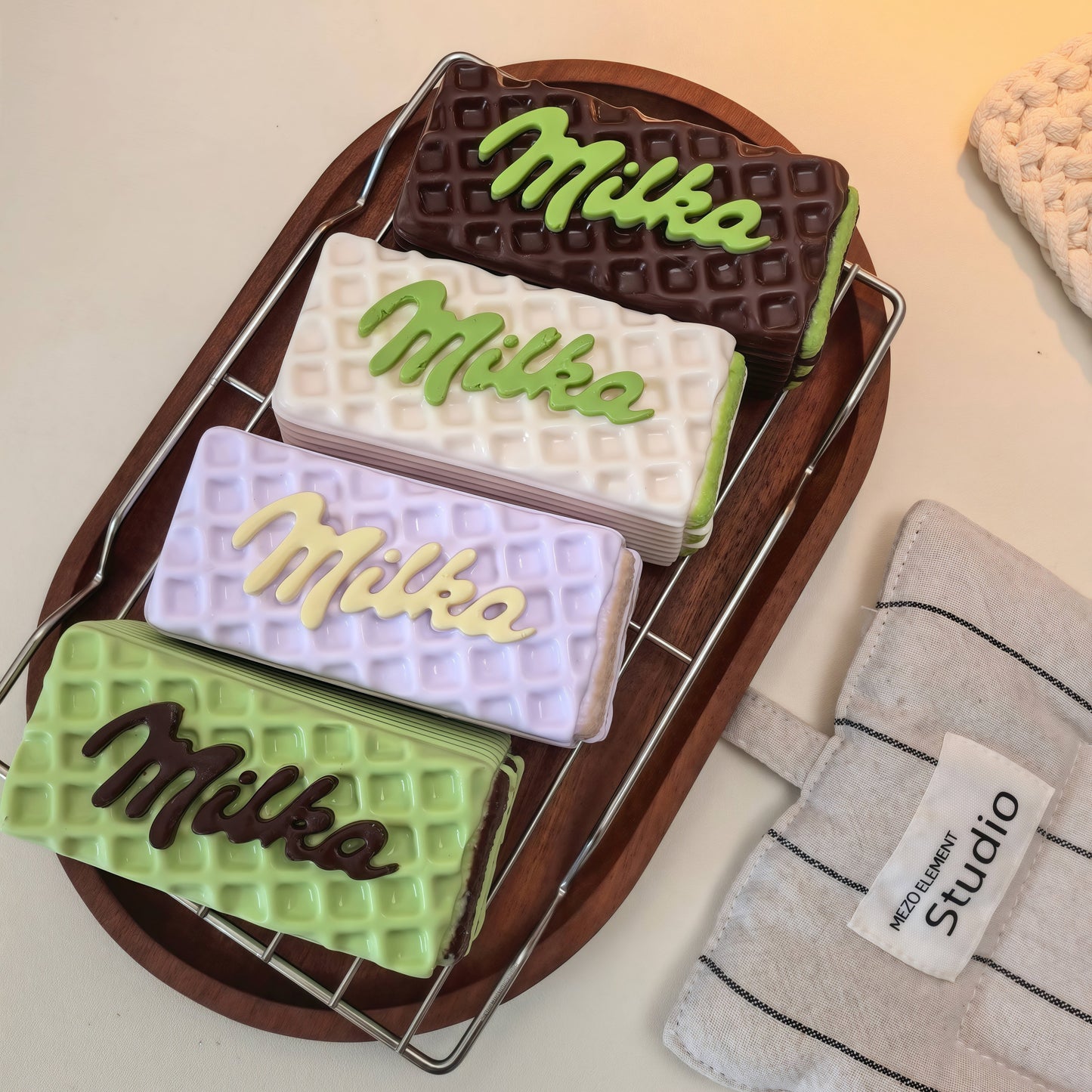 Taro Dessert Squishy