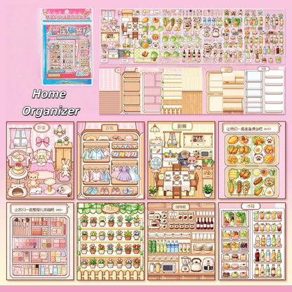 Stress Relief Organizing 3D Sticker Book