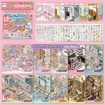 Local Life 3D Sticker Book