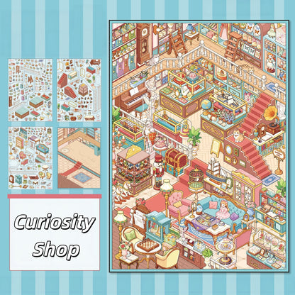Curiosity Shop 3D Sticker