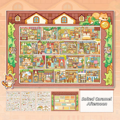 Salted Caramel Afternoon 3D Sticker