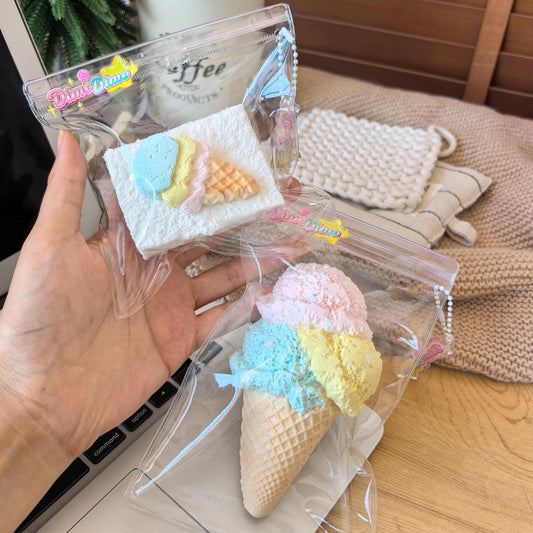 Tricolor Ice Cream Squishy