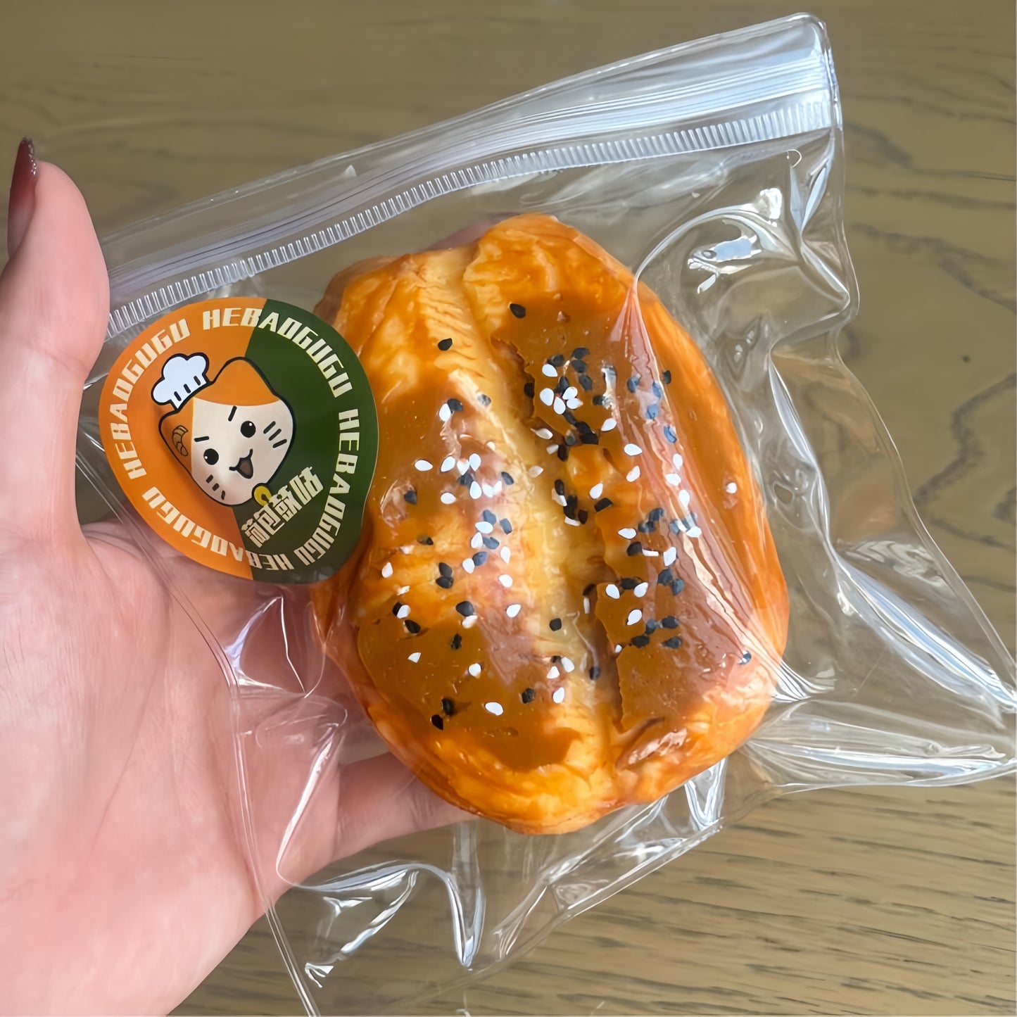Double-Layer Chubby Fried Dough Stick Squishy