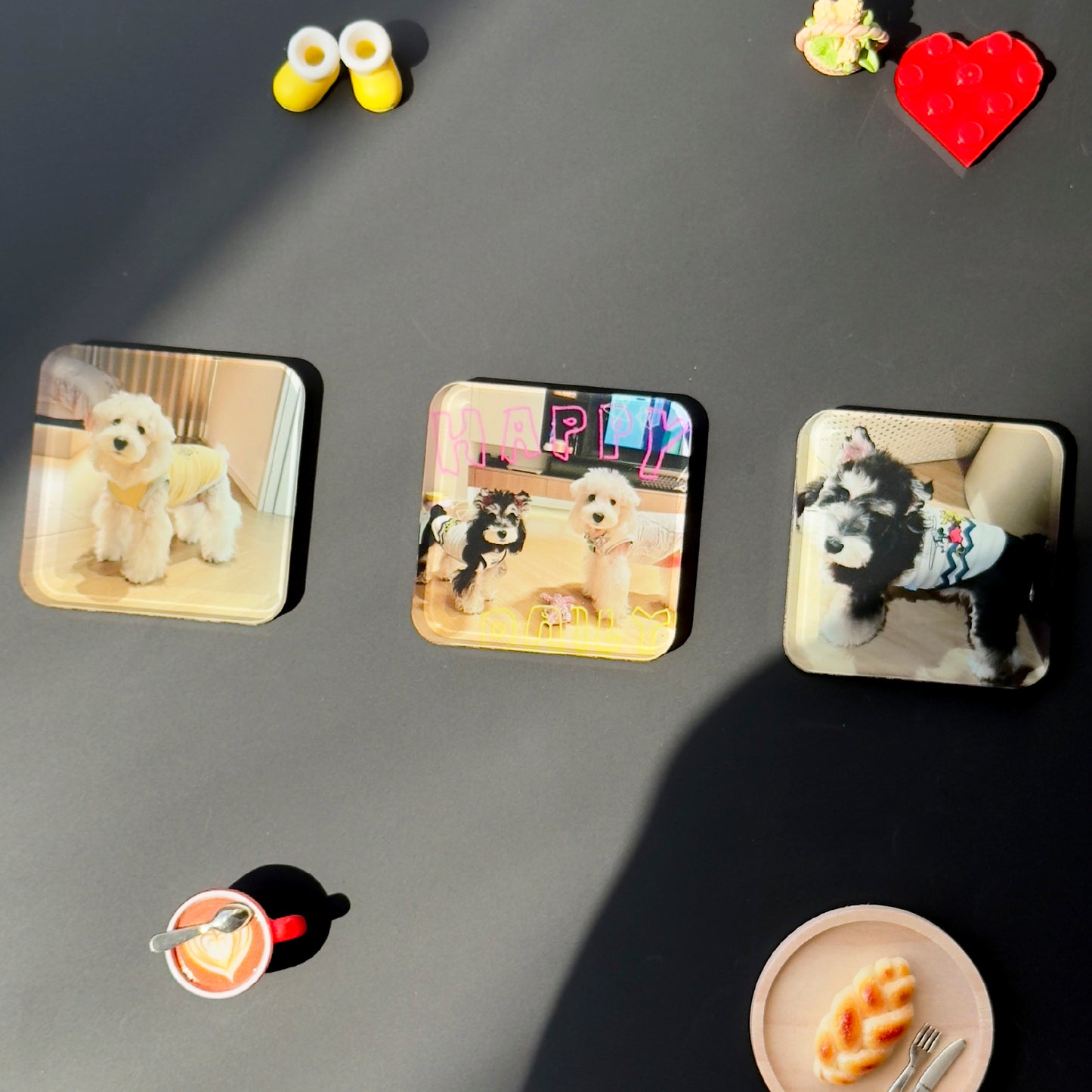 Custom Pet Photo Acrylic Magnetic Fridge Magnet