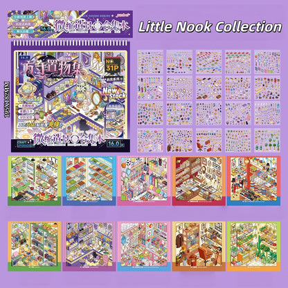 Little Nook Collection 3D Sticker Book