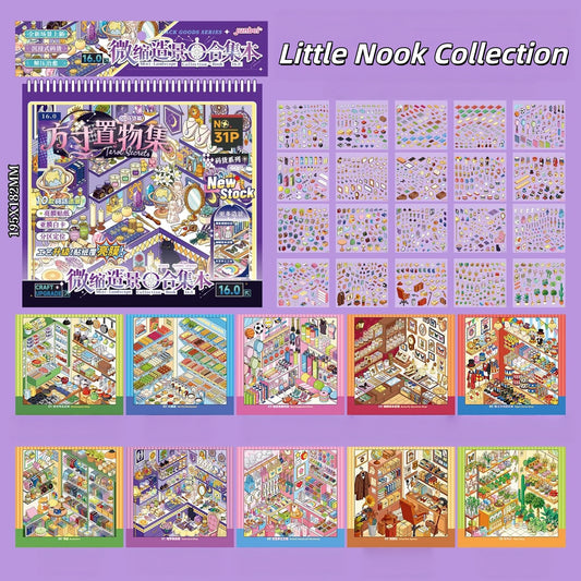 Little Nook Collection 3D Sticker Book