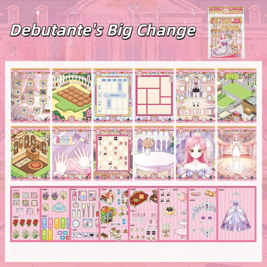 Big Change 3D Sticker Book