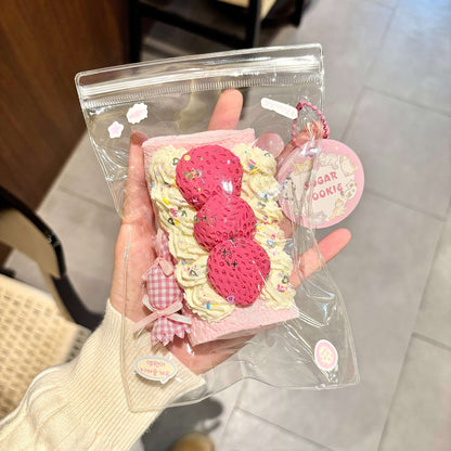 Strawberry Towel Roll Squishy