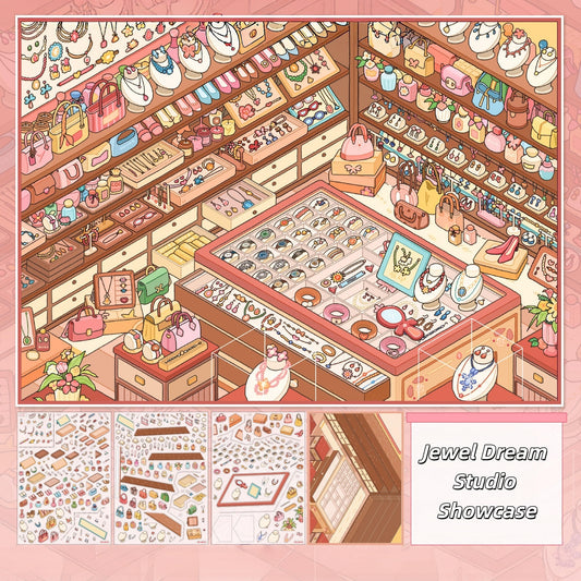 Jewel Dream Studio Showcase 3D Sticker