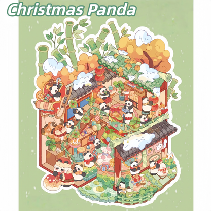 Paw's Daily Life 3D Sticker | 3 Cute Miniature Scenes