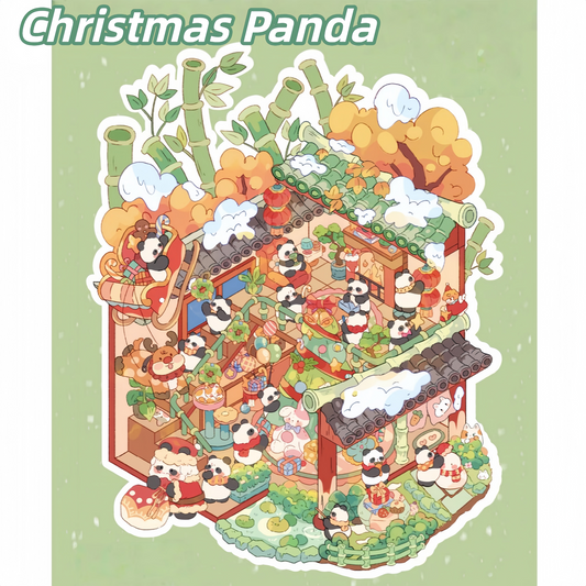 Paw's Daily Life 3D Sticker | 3 Cute Miniature Scenes