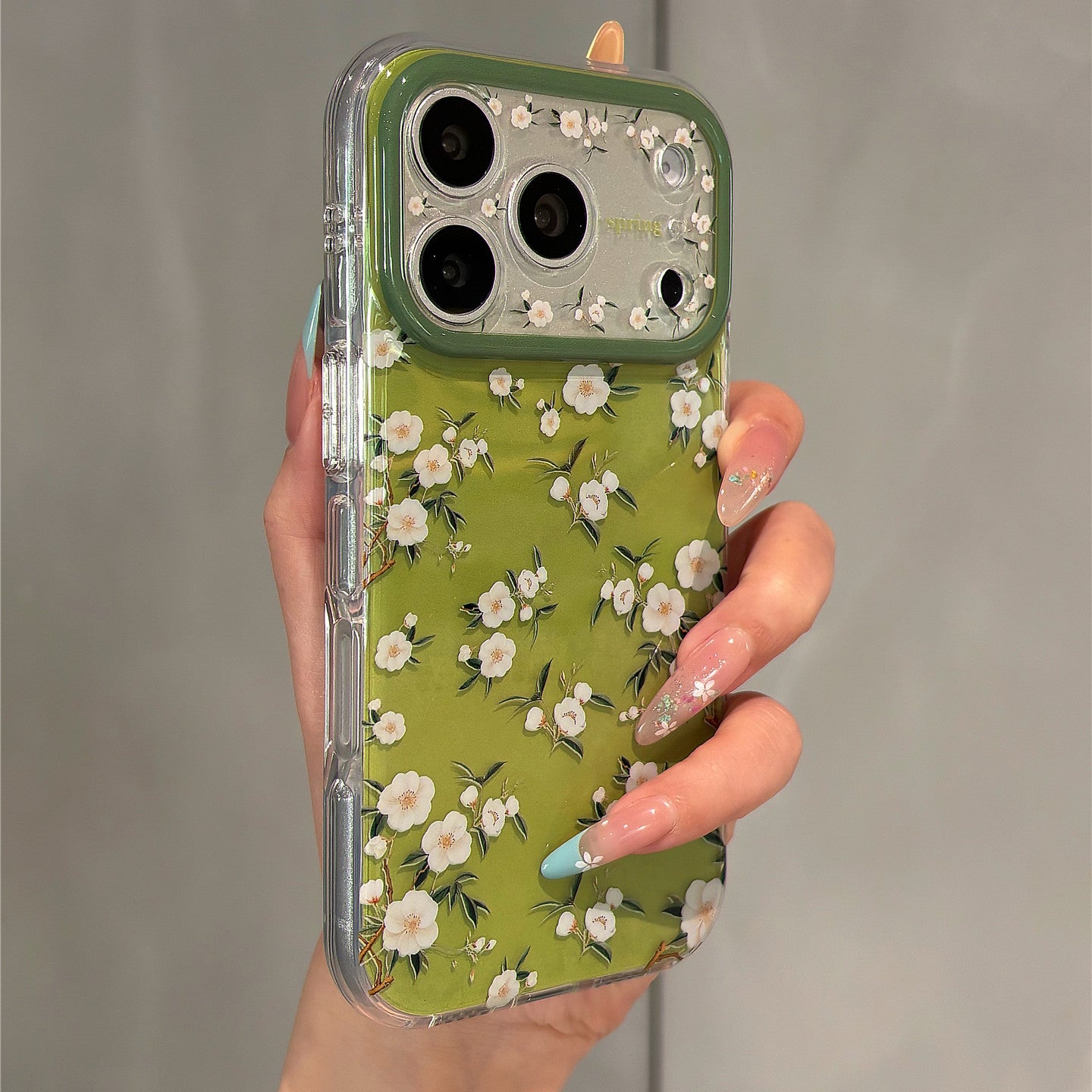 Delicate Fresh Camellia Acrylic Phone Case