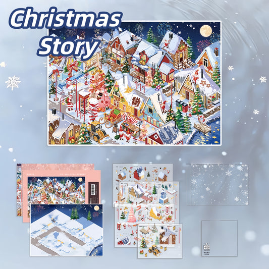 Christmas Story 3D Sticker