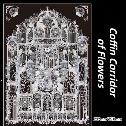 Sacred Ruins 3D Sticker | 2 Cute Miniature Scenes