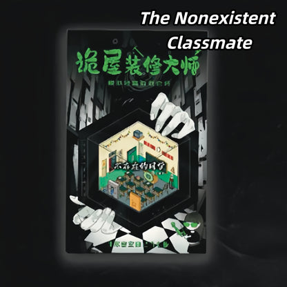 Haunted Decor Master 3D Sticker | 3 Cute Miniature Scenes