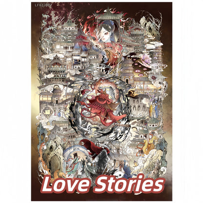 Strange Tales 3D Sticker | 2 Cute Miniature Scenes