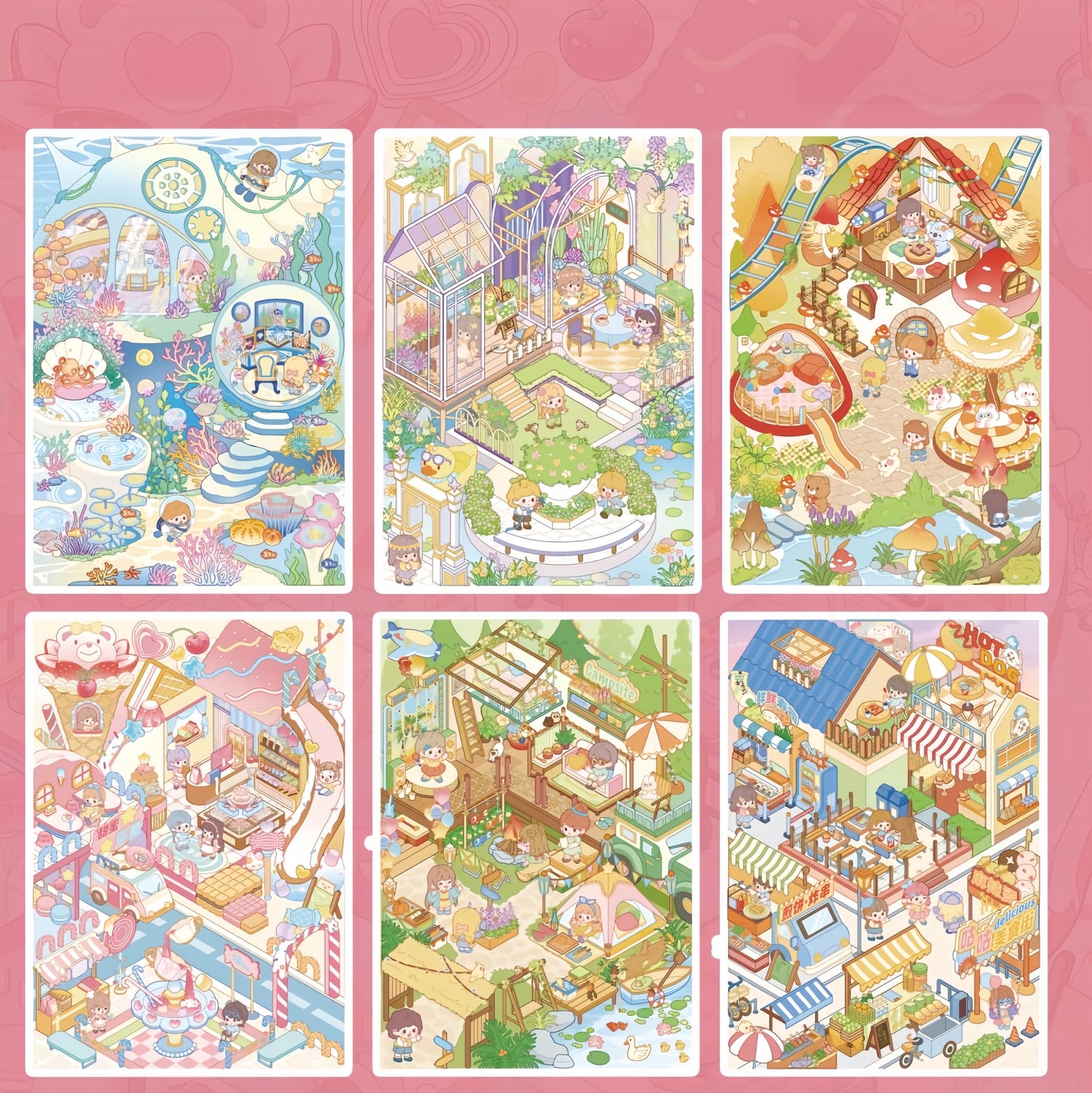 Where to Play 3D Sticker Book