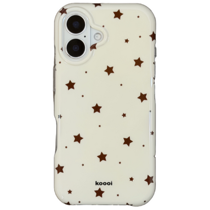Simple Star Design Acrylic Phone Case