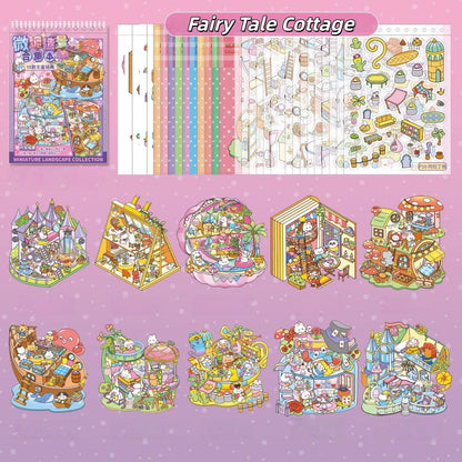 Leisure Daily 3D Sticker Book