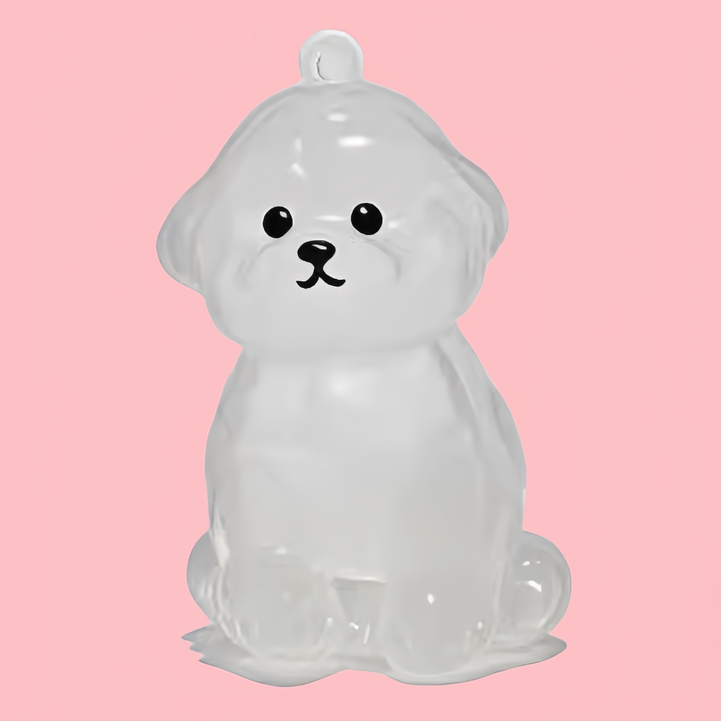 Puppy Kitty Hair Pendant Key Chain