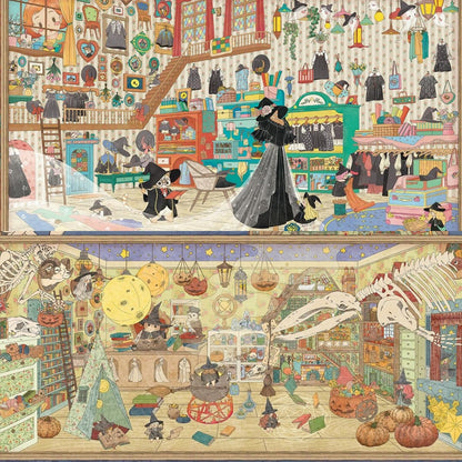 Magical Shop 3D Sticker | 2 Cute Miniature Scenes