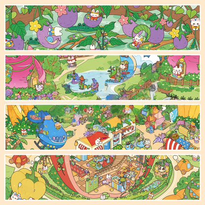 Paperfairy Tales 3D Sticker | 4 Cute Miniature Scenes