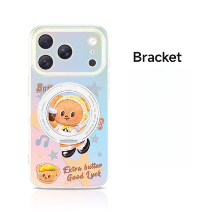 Star Coffee Butter Bear Acrylic Phone Case