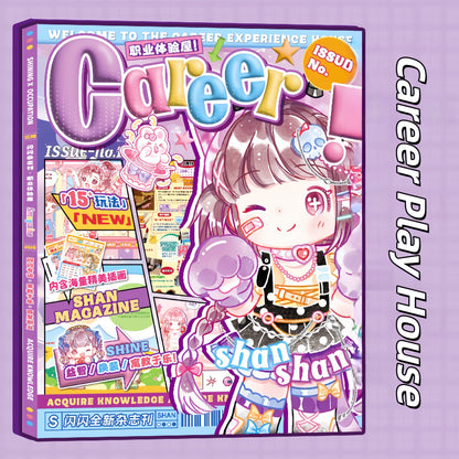 Sparkling Magazine 3D Sticker Book