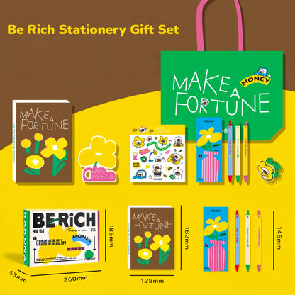Be Rich Stationery Gift Set