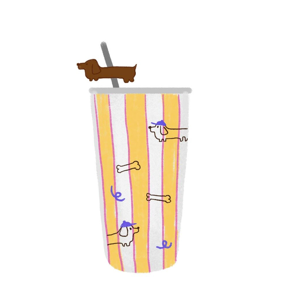 Dachshund Dog Insulated Tumbler
