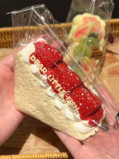 Fresh Milk Bread Sandwich Squishy