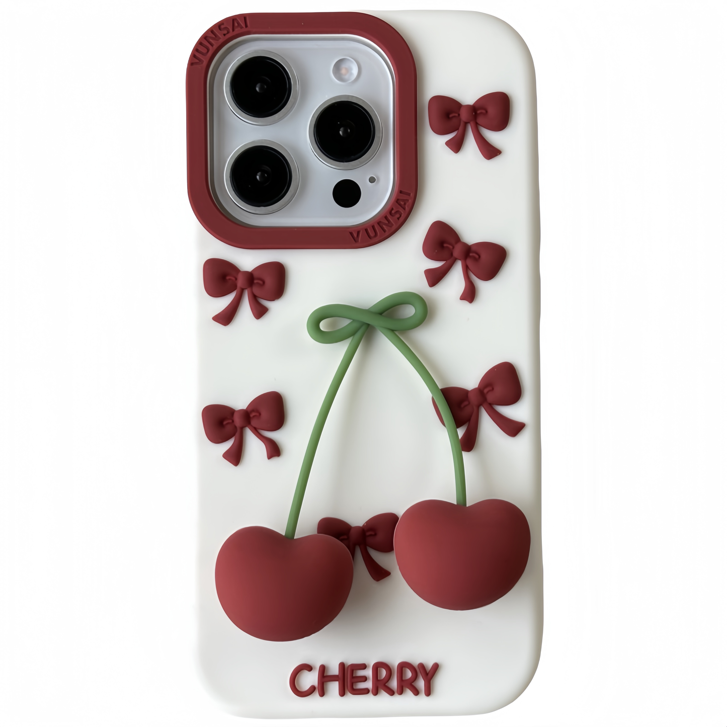 Shaking Cherry Silicone Phone Case