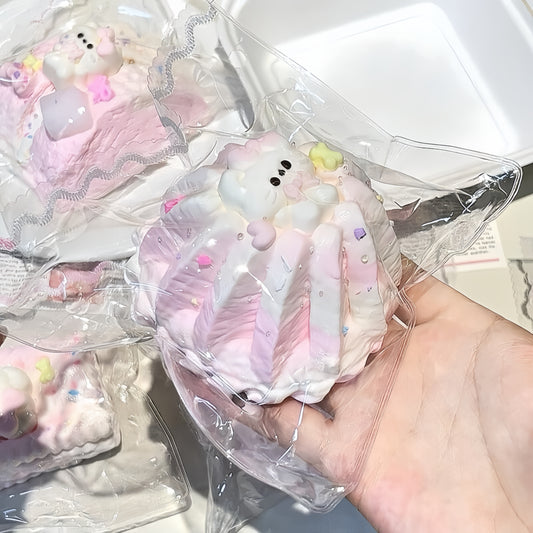 Strawberry Kitty Juice Series Squishy