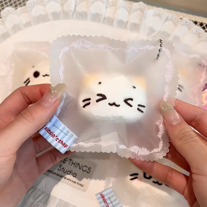 Tiny Bits Glittery Pouch Squishy