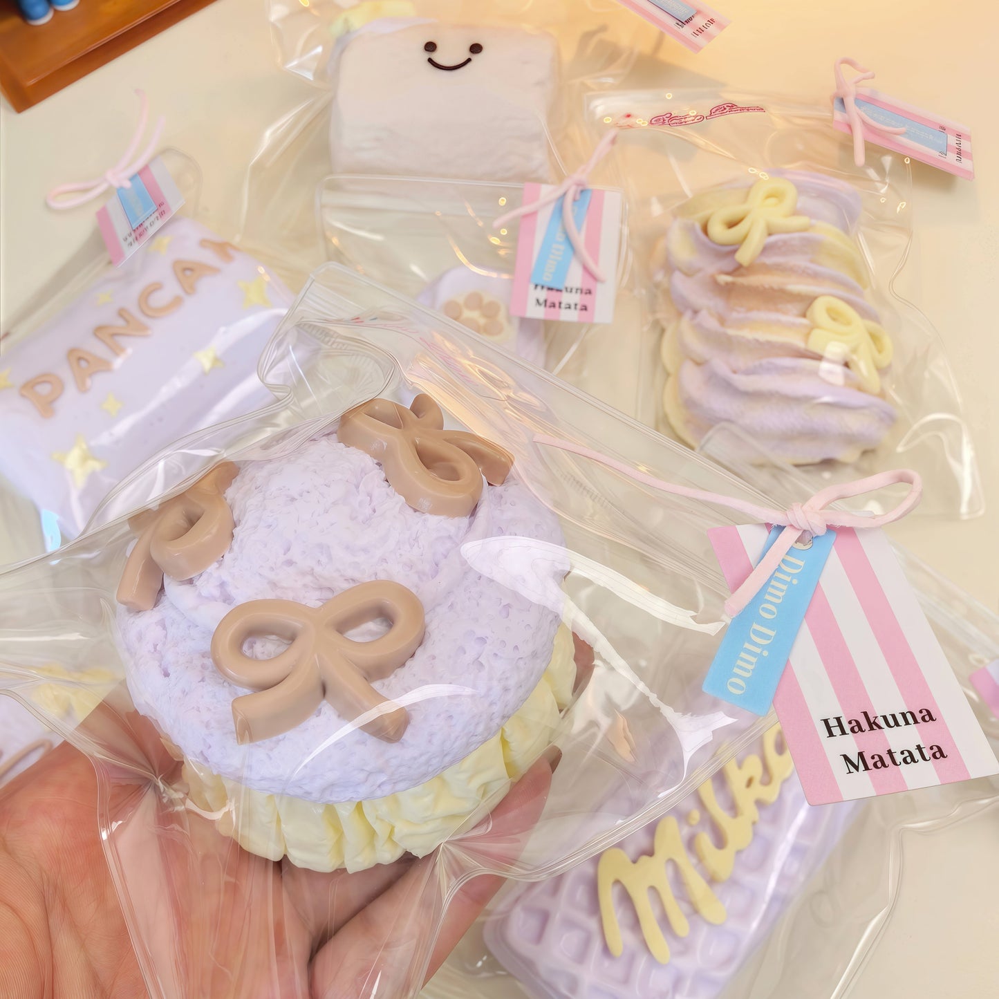 Taro Dessert Squishy