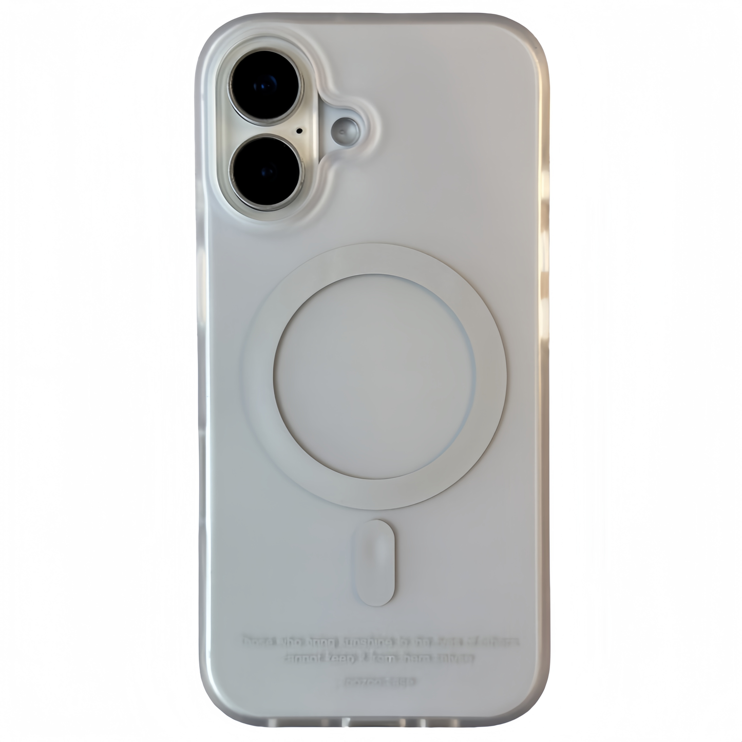 Minimalist High-Quality Magnetic Acrylic Phone Case