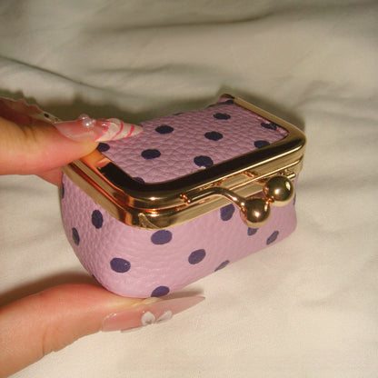 Mini Polka Dot Mini Jewelry Case